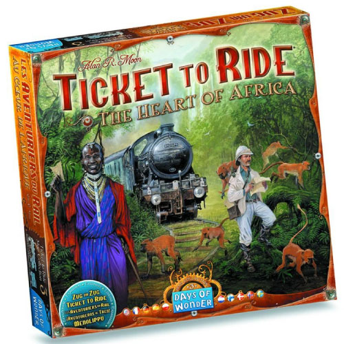 Ticket to Ride Map Collection: Volume 3 - The Heart of Africa