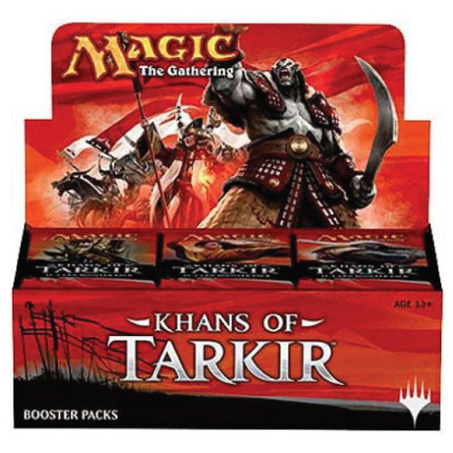 Khans of Tarkir - кутија со бустери
