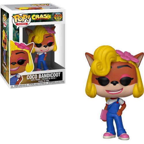 Funko POP! Games: Crash Bandicoot - Coco Bandicoot #419