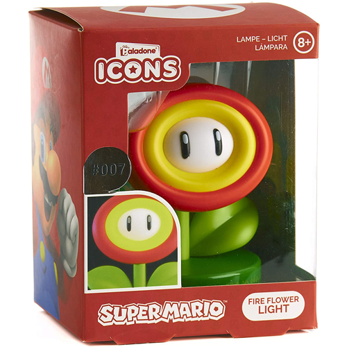 Super Mario - Fire Flower Icon Light