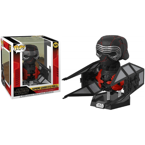 Funko Pop! Deluxe: Star Wars Ep. 9 - Supreme Leader Kylo Ren In The Whisper #321 Bobble-Head