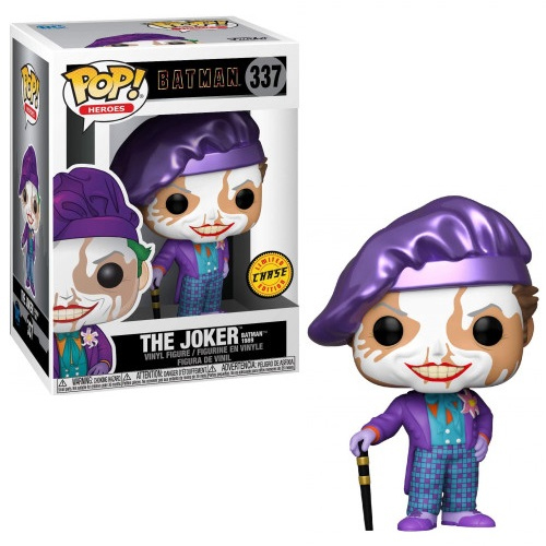 Funko POP! Batman 1989 - The Joker with Hat #337 CHASE