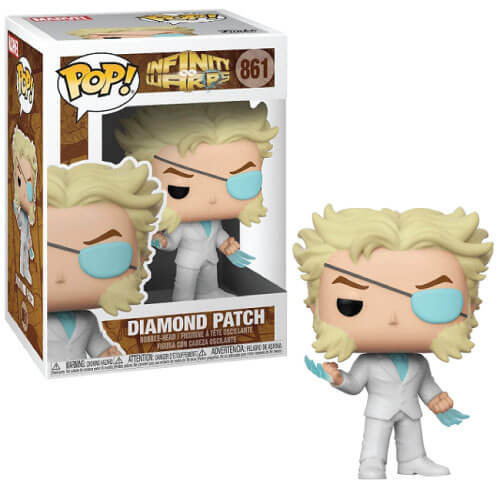 Funko POP! Marvel: Infinity Warps - Diamond Patch #861 Bobble-Head