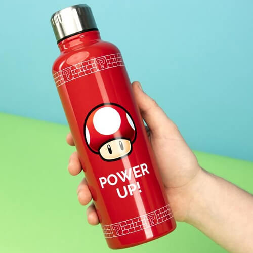 Super Mario - Power Up Water Bottle - Image 3