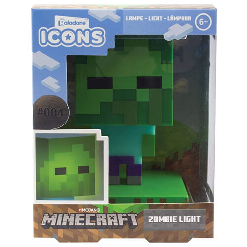 Paladone Minecraft - Zombie Icon Light