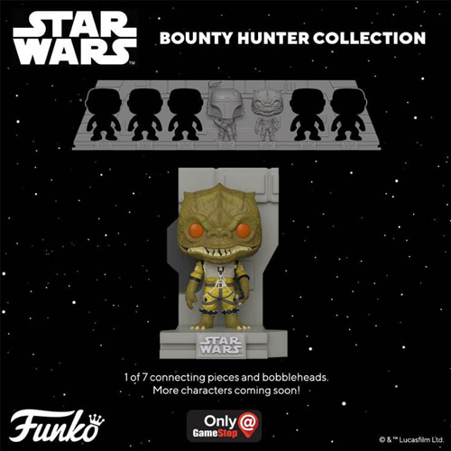 Funko POP! Deluxe: Star Wars Bounty Hunters Collection - Bossk (Special Edition) #437
