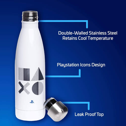 Paladone Playstation PS5 Metal Water Bottle - Image 3