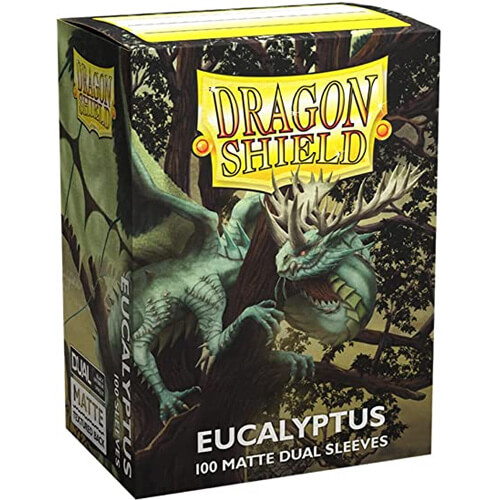 Dragon Shield Standard Size Sleeves Eucalyptus Mate Dual (100)