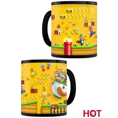 Pyramid Super Mario - Gold Coin Rush Heat Change Mug (315ml) - Image 2
