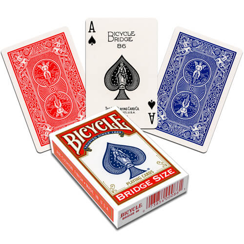 Bicycle - Bridge Size Playing Cards (различни бои)