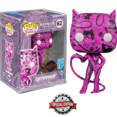 Funko POP! Art Series DC Batman Returns - Catwoman (Special Edition) #62