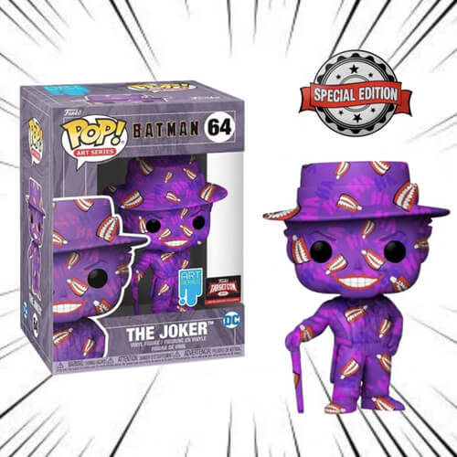 Funko Pop! Art Series: DC Batman - The Joker (Special Edition) #64