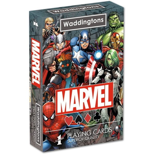 Waddingtons Number 1 - Marvel Universe Playing Cards