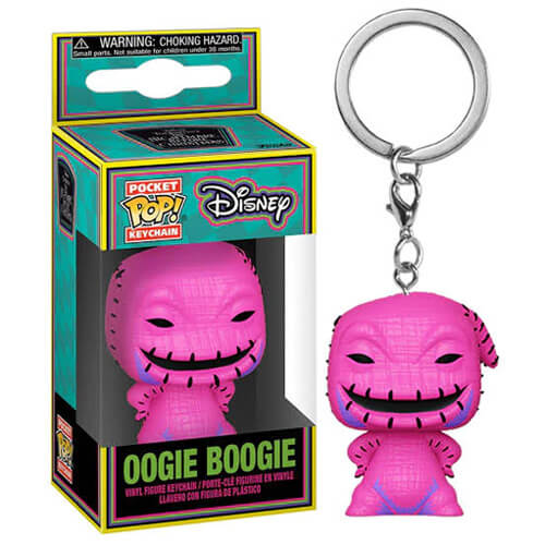 Funko Pocket Pop!: Nightmare Before Christmas - Oogie Boogie (Blacklight) Vinyl Figure Keychain