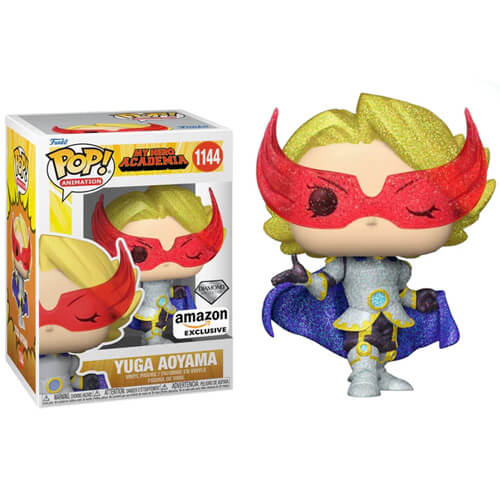 Funko Pop! My Hero Academia S9 - Yuga Aoyama (Glitter) (Diamond Collection) (Amazon Exclusive) #1144