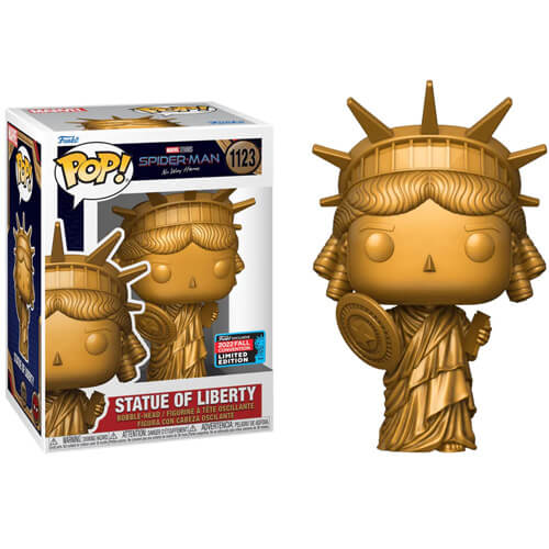 Funko Pop! Spider-Man No Way Home - Statue Liberty (with Shield) (2022 Fall Convention Limited Edition) #1123 Bobble-Head