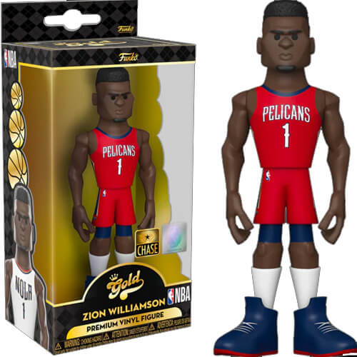 Funko Gold: NBA Pelicans - Zion Williamson Premium Vinyl Figure CHASE