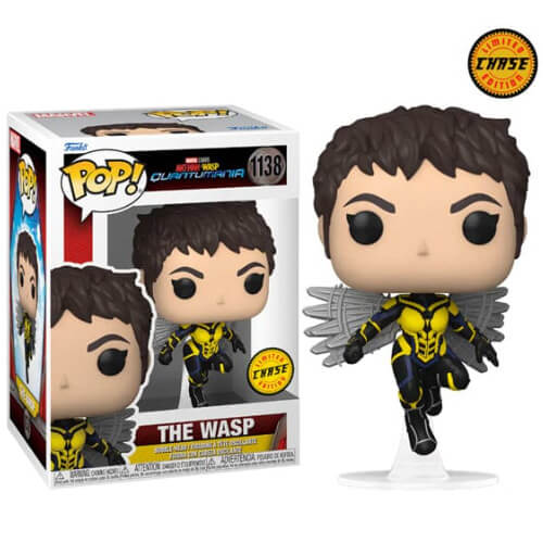 Funko Pop! Ant-Man and the Wasp Quantumania - Wasp #1138 Bobble-Head CHASE
