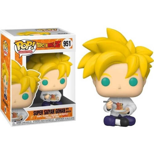 Funko Pop! Dragon Ball Z - Super Saiyan Gohan with Noodles #951