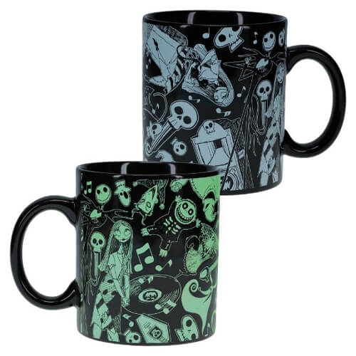 Nightmare Before Christmas Glow in the Dark Mug XL