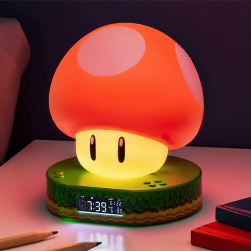 Paladone Super Mario Mushroom Alarm Clock
