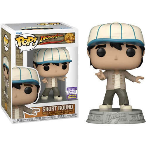 Funko Pop! Indiana Jones - Short Round The Temple of Doom (2023 Summer Convention Limited Edition) #1412 Bobble-Head