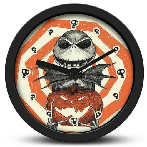The Nightmare Before Christmas - Pumpkin King Desk Clock with Alarm (12cm)