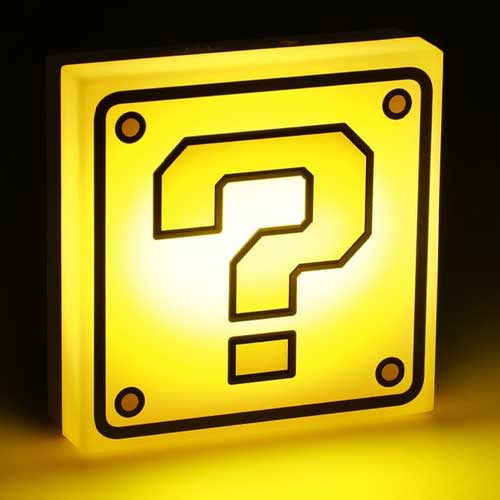 Paladone Super Mario - Question Block Night Light
