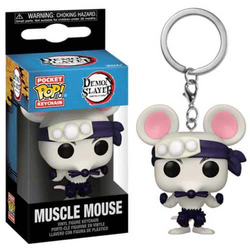 Funko Pocket Pop!: Demon Slayer - Muscle Mouse Vinyl Figure Keychain