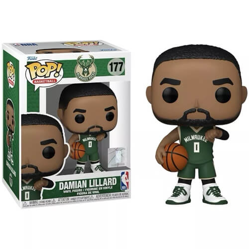 Funko Pop! Milwaukee Bucks - Damian Lillard #177