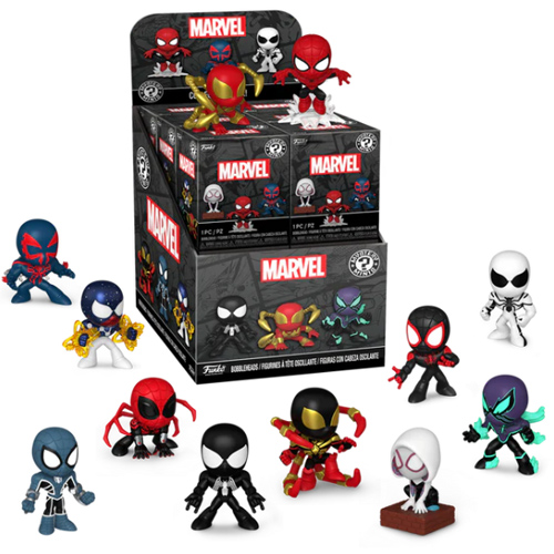 Funko Mystery Minis: Marvel - Spider-Man (Blind Box/Random) Bobble-Head