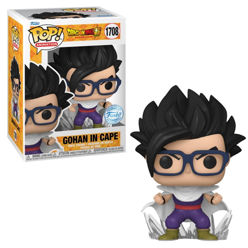 Funko Pop! Dragon Ball Super Super Hero - Super Saiyan Gohan in Cape (Special Edition) #1708