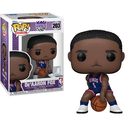 Funko Pop! NBA: Kings - De'Aaron Fox (City Edition 24-25) #203