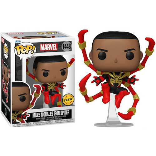 Funko Pop! Spider-Man - Miles Morales Iron Spider #1448 Bobble-Head CHASE
