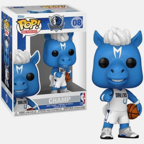 Funko Pop! NBA Mascots: Dallas Mavericks - Champ #08
