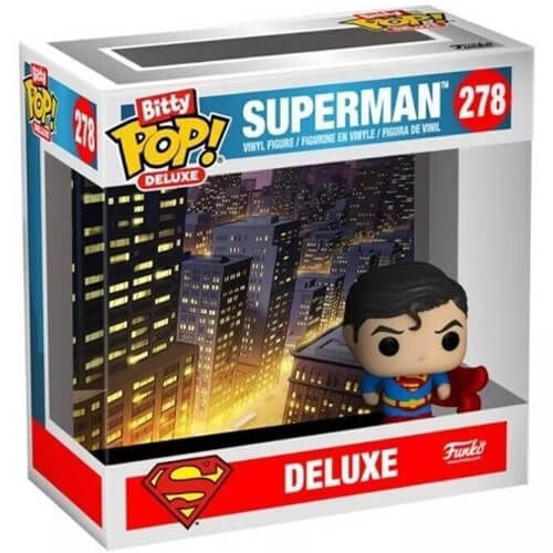 Funko Bitty Pop! Deluxe: DC - Superman #278 Vinyl Figure