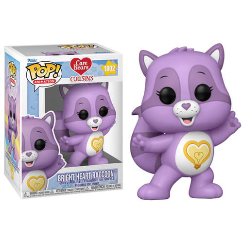 Funko Pop! Animation: Care Bears Cousins - Bright Heart Raccoon #1802