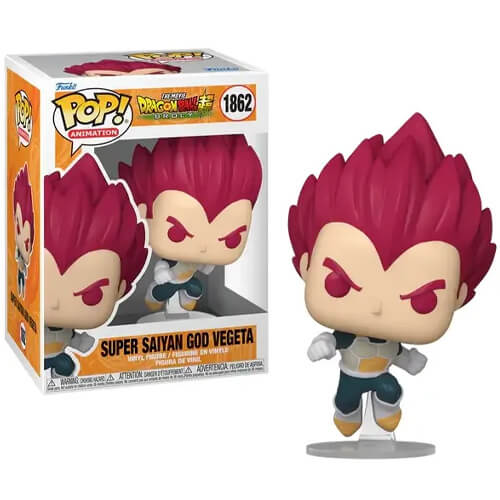 Funko Pop! Animation: Dragon Ball Super - Super Saiyan God Vegeta #1862