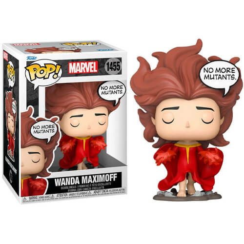 Funko Pop! Comics: Marvel - Wanda Maximoff (No More Mutants) #1455 Bobble-Head