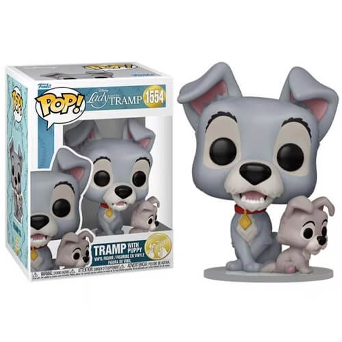 Funko Pop! Disney: Lady & The Tramp (70th Anniversary) - Tramp with Puppy #1554