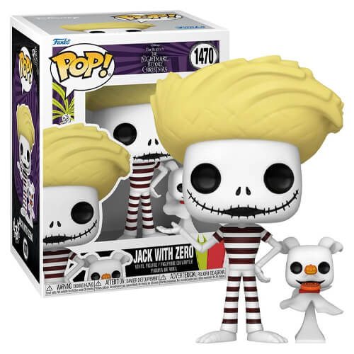 Funko Pop! Disney: The Nightmare Before Christmas - Jack with Zero (Beach) #1470
