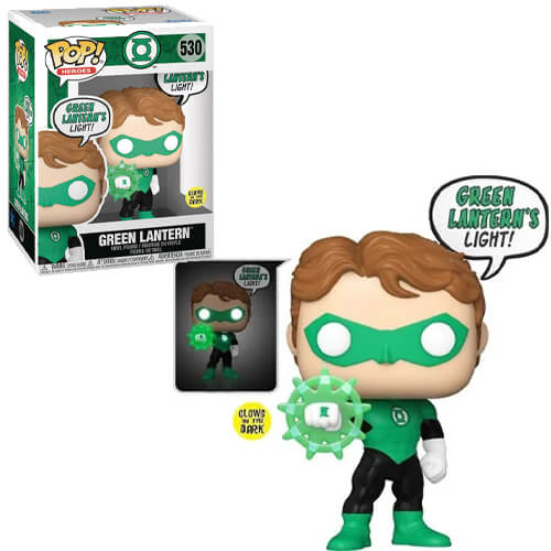 Funko Pop! Heroes: DC - Green Lantern (Beware) (Glows in the Dark) #530