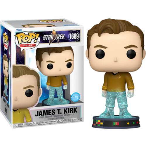 Funko Pop! Plus: Star Trek - James T. Kirk (Glitter) #1689
