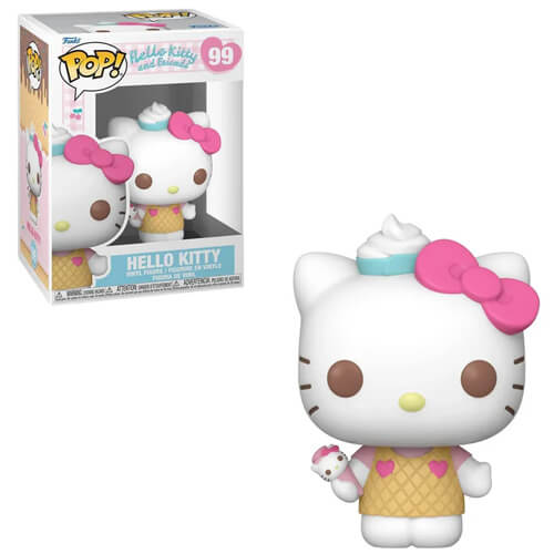 Funko Pop! Sanrio: Hello Kitty and Friends - Hello Kitty (Ice Cream) #99