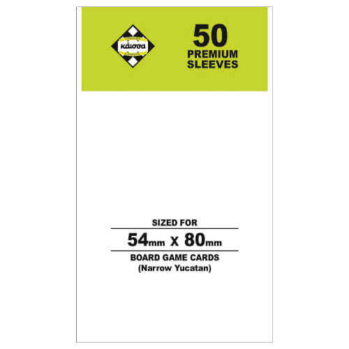 Kaissa Premium Narrow Yucatan Card Sleeves (54x80)