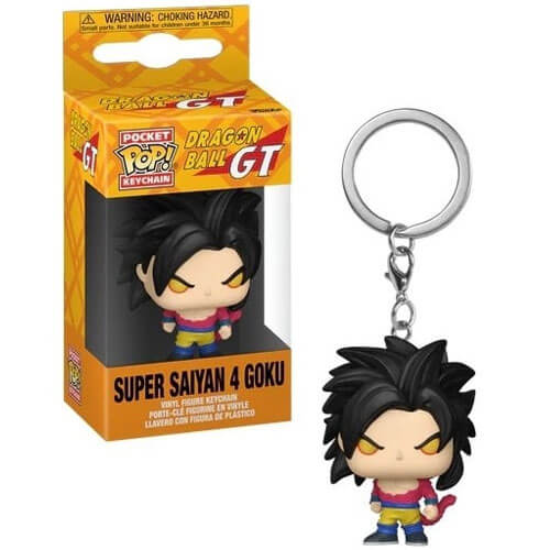Funko Pocket Pop!: Dragon Ball GT - Super Saiyan 4 Goku Vinyl Figure Keychain