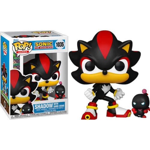Funko Pop! Sonic The Hedgehog - Shadow with Dark Chao #1035