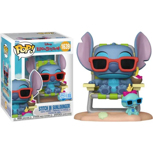 Funko Pop! Premium: Lilo & Stitch - Stitch in Sunlounger (Special Edition) #1639