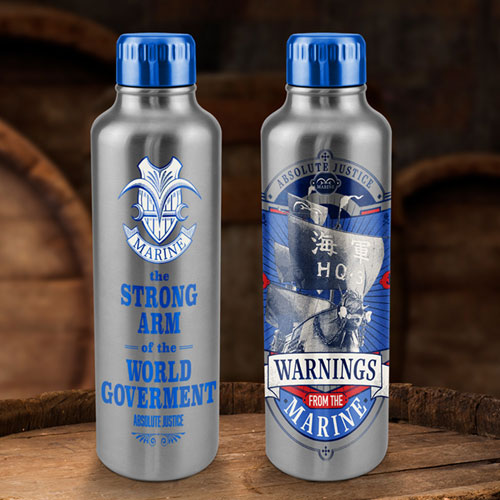 Paladone One Piece - Metal Water Bottle 500ml