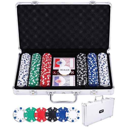 Poker Set - Сет за Покер со 300 чипови во актовка